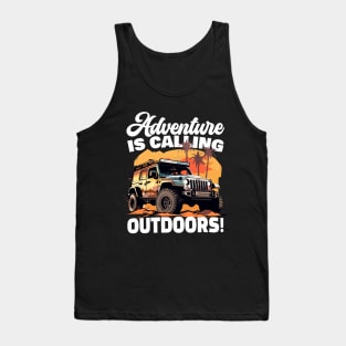 Adventure is calling... Tank Top